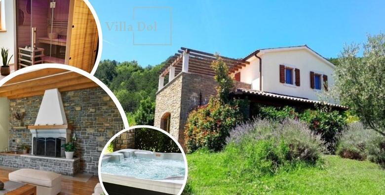 Villa Dol 4* u Istri - uživajte s obitelji ili prijateljima u toplim šalicama <br>kuhanog vina uz udoban kamin i 2 ili više noćenja za do 6 osoba