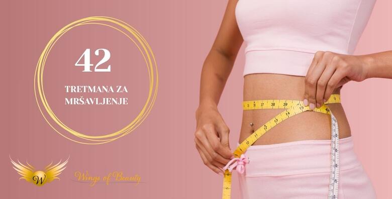 MAXI PAKET ZA MAXIMALNE REZULTATE - oblikujte zavidnu liniju<br> uz 42 tretmana mršavljenja u kozmetičkom salonu Wings of Beauty
