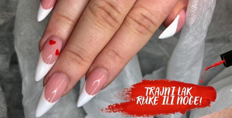 TRAJNI LAK - uljepšajte nokte na rukama ili nogama uz<br> veliki izbor omiljenih boja u Studiju ljepote Manuela