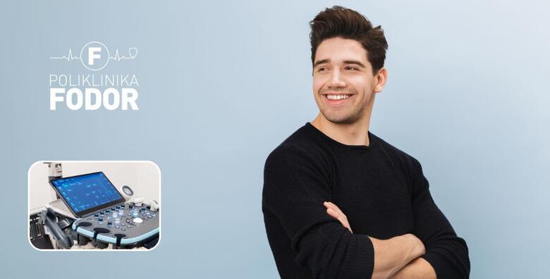 Prošireni sistematski pregled za muškarce uz color doppler pregled karotida i VB sliva za ranu detekciju poremećaja cirkulacije + GRATIS color doppler aorte u Poliklinici Fodor