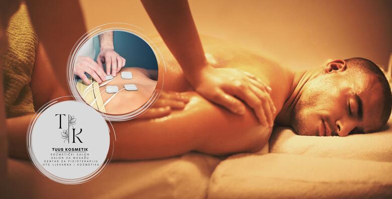 U samo 45 minuta ublažite grčeve i upale mišića uz medicinsku <br>ili sportsku masažu + TENS struja u novootvorenom Tuus Kosmetik