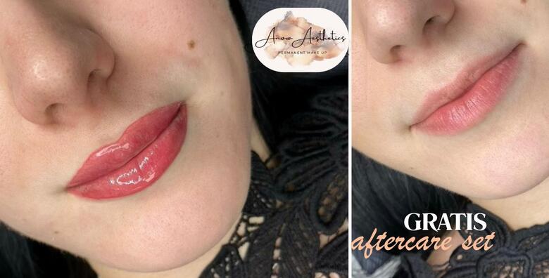 Trajna šminka usana - za savšeno oblikovane usne bez svakodnevnog <br>nanošenja ruža u novootvorenom Salonu za uljepšavanje Anova Aesthetics