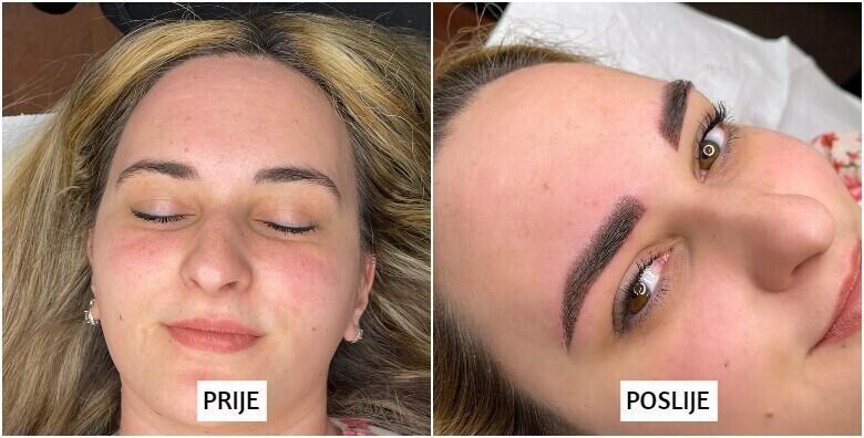 ISCRTAVANJE OBRVA - HIT PUDER tehnika sjenčanja koja<br> će učiniti vaše obrve savršenima u Studiju ljepote Manuela