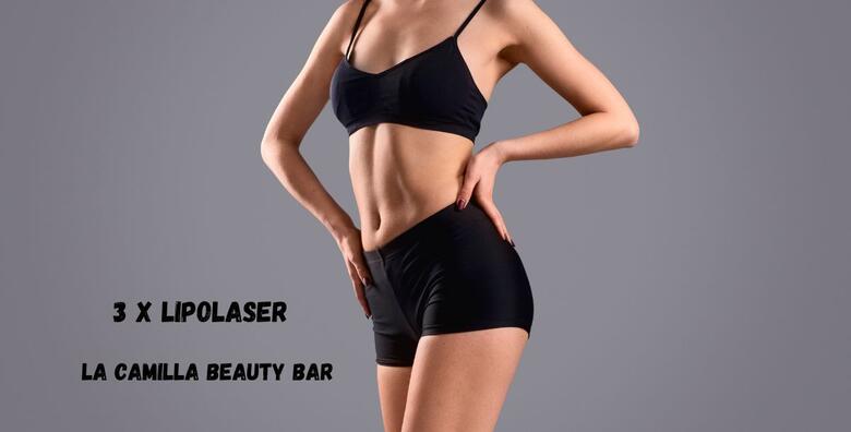 Lipolaserom do ljepše linije - uz 3 tretmana smanjite masne<br> naslage i oblikujte svoje tijelo u La Camilla Beauty Baru