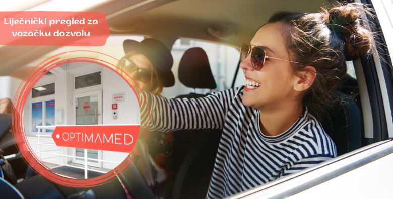 Liječnički pregled za vozačku dozvolu - pregled za<br> A