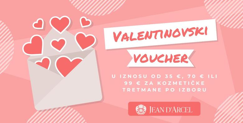 Najljepši dar je onaj koji se bira srcem - valentinovski voucher za profesionalne kozmetičke tretmane pruža voljenoj osobi slobodu da odabere ono što joj najviše odgovara