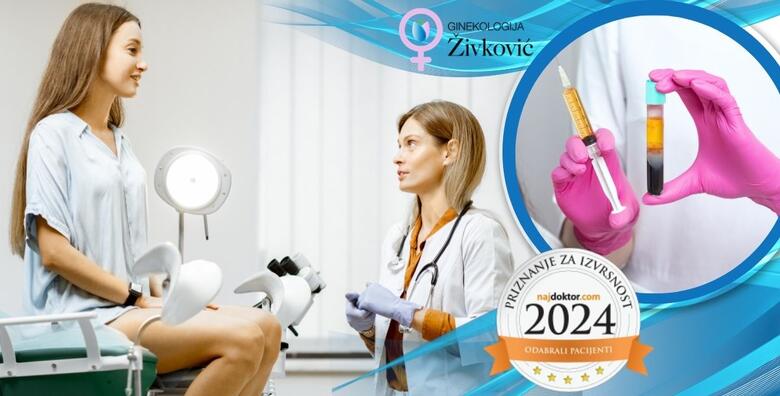 Genitalna primjena PRP tretmana - minimalno invazivan tretman za <br>regeneraciju tkiva uz pomoć vlastite krvi u Ginekologiji Živković