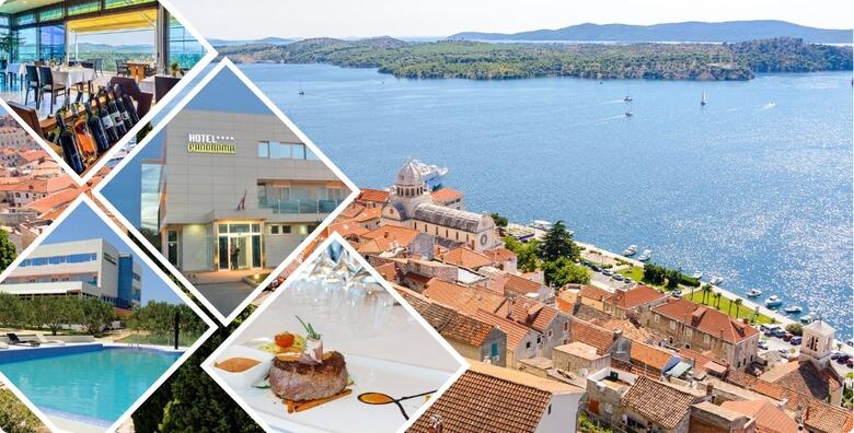 ŠIBENIK - opustite se na moru uz 2 noćenja s polupansionom za dvoje u Hotelu Panorama 4* s jedinstvenim pogledom na grad