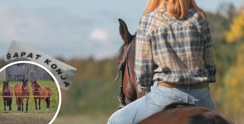 Galopiraj u nepoznato - jahačka avantura kroz netaknutu prirodu u trajanju 2 sata u organizaciji Udruge Šapat konja