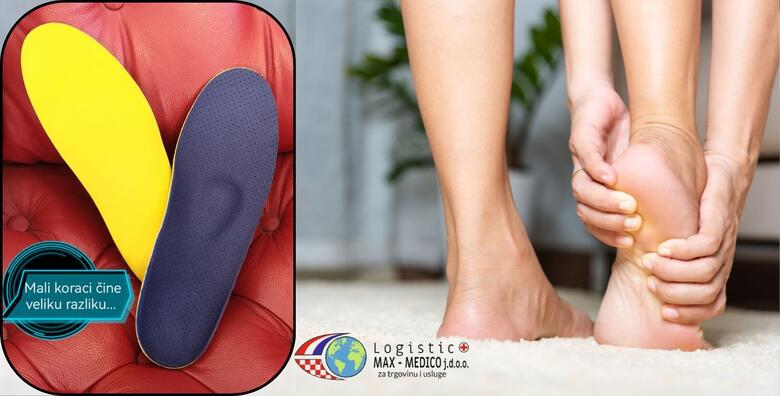 Podrška Vašem stopalu - ortopedski ulošci po mjeri za djecu i odrasle <br>iz ponude Logistic MAX-MEDICO! Dostupno za cijelu Hrvatsku!