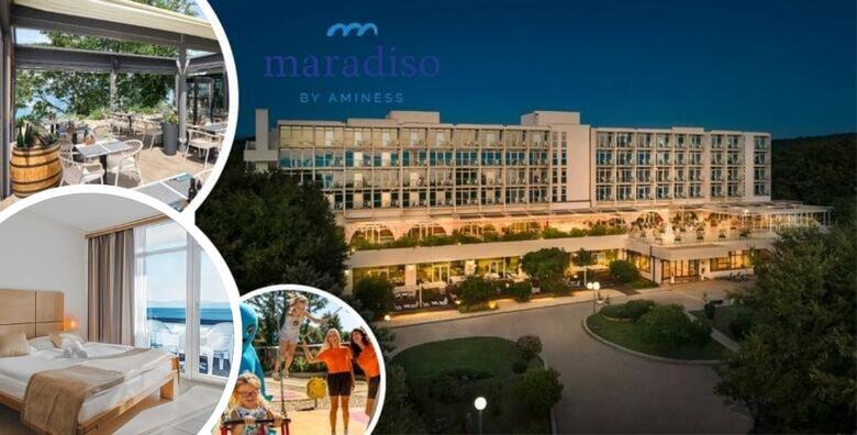 EARLY BOOKING! Magal Maradiso Hotel 3* by Aminess - 2 noćenja s <br>polupansionom za 2 odrasle osobe i 1 dijete na samo 100 metara od plaže