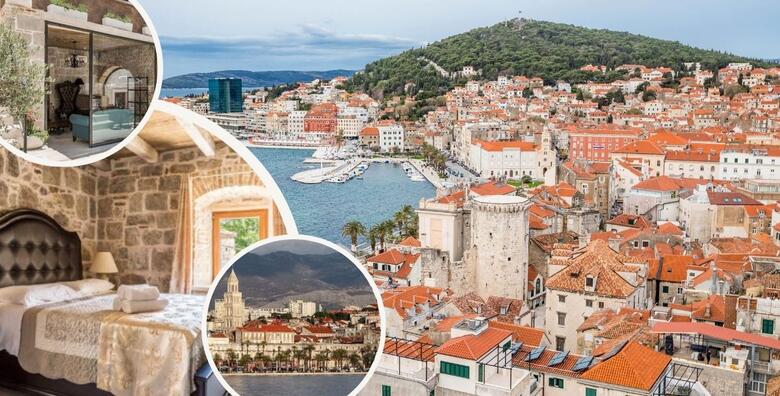 ODMOR U SPLITU - 1 ili više noćenja sa ili bez doručka za dvije osobe u hotelu Heritage Palace Varoš 4* u centru grada na par koraka od Marmontove šetnice
