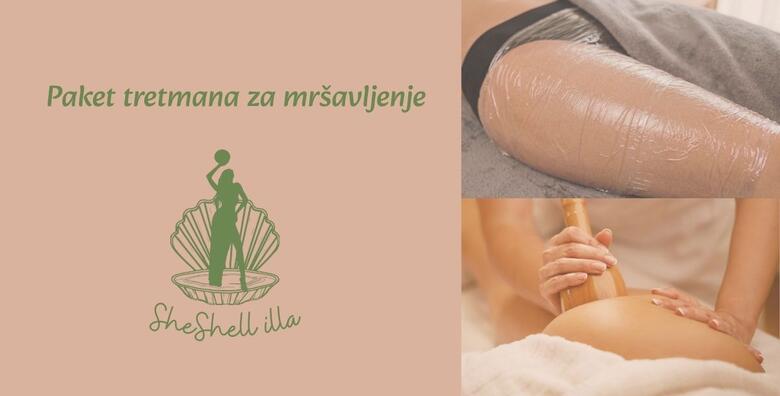 VELIKI PAKET TRETMANA MRŠAVLJENJA - doživite pravo iskustvo wellnessa i smršavite uz tretmane za reduciranje masnih naslaga u novootvorenom Wellness centru SheShell illa