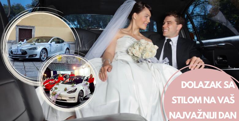 NAJAM TESLE S VOZAČEM! Na svoje vjenčanje dođite sa stilom u luksuznom modelu Y uz dolazak po mladence