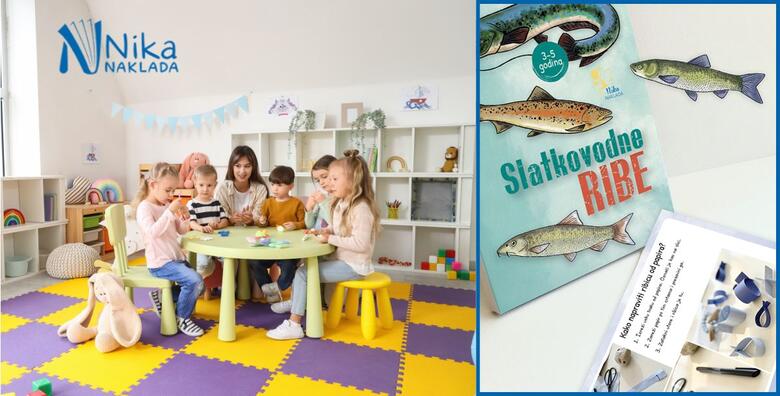 Slatkovodne ribe - edukativne kartice o ribama hrvatskih rijeka i jezera koje potiču dječju znatiželju