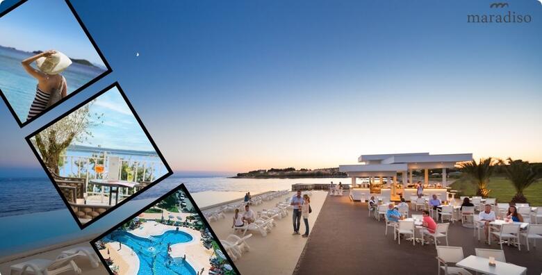 POSEBNA PONUDA! Proljetno opuštanje uz 4 noćenja s polupansionom<br> za 2 osobe ili 2 osobe i 1 dijete u Laguna Maradiso Hotel 3* by Aminess