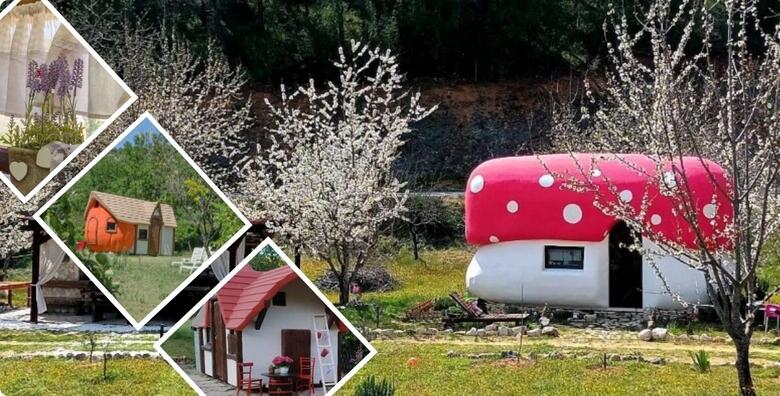 SKRADIN - doživite poseban odmor u kućici kao iz bajke uz 2 noćenja za do 5 osoba u Krka Fairytale Village-u