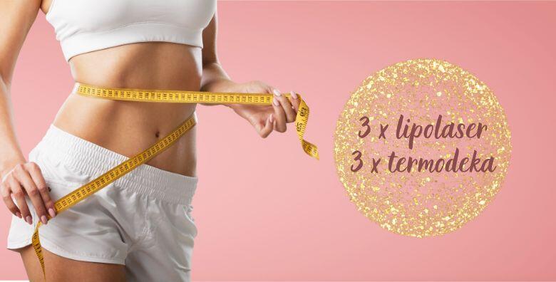 Smanjite obujam i oblikujte tijelo uz 3 tretmana lipolaserom i pužite svom tijelu<br> detox uz 3 tretmana termodekom u salonu za njegu i oblikovanje tijela ANTIA