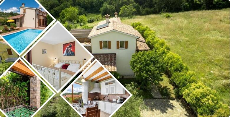 Rano proljeće u središnjoj Istri - uživajte s obitelji ili prijateljima u Villi Dol 4* uz 2 ili više noćenja za do 6 osoba + korištenje saune