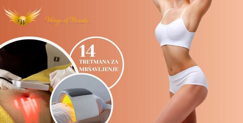 Učvrstite tijelo i samopouzdanje uz paket od 14 TRETMANA <br>MRŠAVLJENJA u kozmetičkom salonu Wings of Beauty
