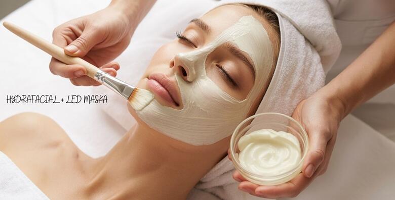 Podarite svome licu dubinsku čistoću i blistav sjaj uz<br> hydrafacial i led masku u Beauty salonu LaVi