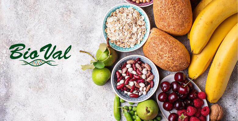 Test intolerancije iz krvi ili korijena kose na 450 ili 550 namirnica