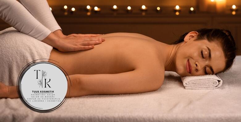 Opustite mišiće i poboljšajte cirkulaciju uz klasičnu ili vezivno - tkivnu<br> masažu koju izvodi fizioterapeut Tuus Kosmetika