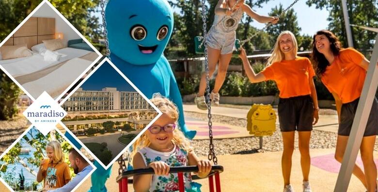 POSEBNA PONUDA! Početak ljeta u Magal Maradiso Hotelu 3* by Aminess - 4 noćenja s <br>polupansionom za 2 odrasle osobe i 1 dijete na samo 100 metara od plaže