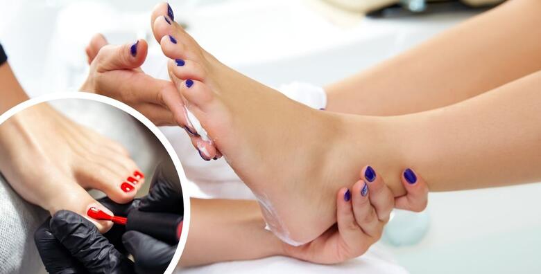 Ugodan tretman pedikure i soak off trajni lak za vas i vaša stopala u Jean d`Arcel Medical & Beauty Institutu
