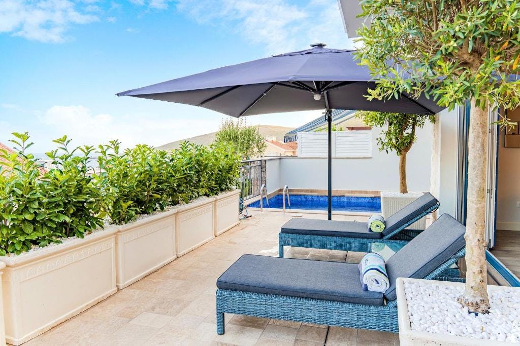 Luštica bay Vacation homes - Obiteljsko vrhunsko proljeće na Luštici s pogledom na more