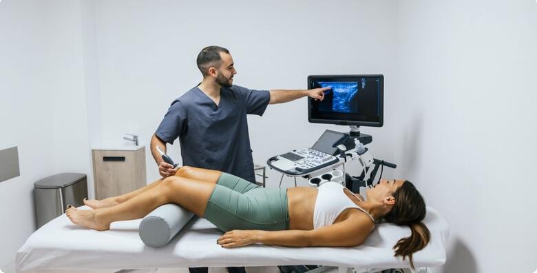 Ortopedski pregled i ultrazvuk koljena ili stopala u Poliklinici Orto Vita