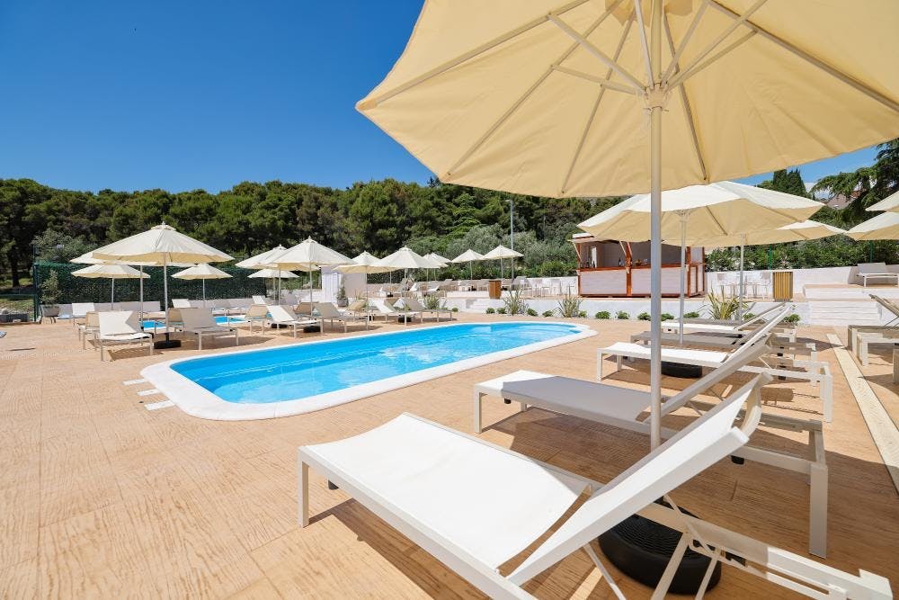 Apartmani Medena - Ljeto s polupansionom u Trogiru za 4 osobe - Apartman Superior Seaside B 4+1